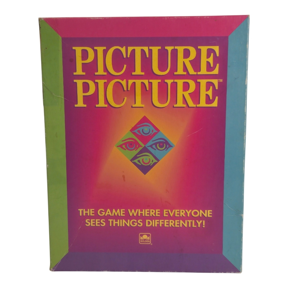1992 Picture Picture Board Game **COMPLETE**